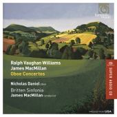 Album artwork for VAUGHAN WILLIAMS. MACMILLAN.  Oboe Concertos. Dani