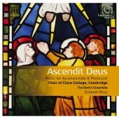 Album artwork for Ascendit Deus. Clare College Choir/Dmitri Ensemble