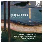 Album artwork for GRIEG.SAINT-SAENS. Piano Concertos. Kholodenko