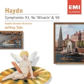 Album artwork for HAYDN: SYMPHONIES NOS. 93, 96 'MIRACLE' & 98