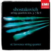 Album artwork for Shostakovich: Quartets no 3, 7, 8 / St Lawrence