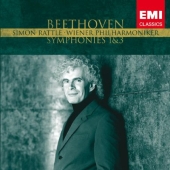 Album artwork for Beethoven SYMPHONIES 1 & 3 Rattle