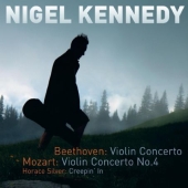 Album artwork for Beethoven/Mozart: Violin Concertos (Nigel Kennedy)