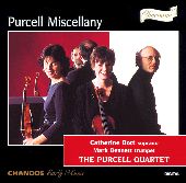 Album artwork for Purcell Miscellany / Purcell Quartet, Catherine Bo