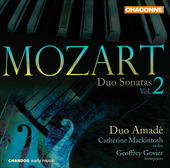 Album artwork for Mozart: Duo Sonatas Vol.2 (Duo Amade)