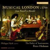 Album artwork for Musical London, c. 1700: From Purcell to Handel