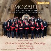 Album artwork for Mozart: Coronation Mass K.317, Ave Verum Corpus