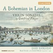 Album artwork for A Bohemian in London - Violin Sonatas by G. Finger