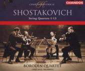 Album artwork for Shostakovich: String Quartets no 1-13 / Borodin