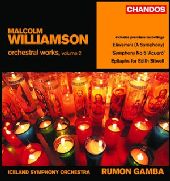 Album artwork for MALCOLM WILLIAMSON: ORCHESTRAL WORKS
