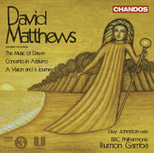 Album artwork for Matthews: The Music of Dawn, Concerto in Azzurro