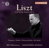 Album artwork for Liszt: Symphonic Poems Vol. 4 (Noseda)