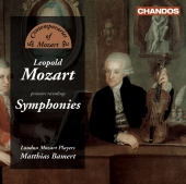 Album artwork for Leopold Mozart: Symphonies