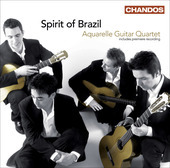 Album artwork for Aquarelle Guitar Quartet: Spirit of Brazil