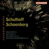 Album artwork for Schulhoff, Schoenberg: Chamber Works
