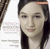 Album artwork for Karen Geoghegan: French Bassoon Works