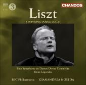 Album artwork for Liszt: Symphonic Poems Vol 5 (Noseda)