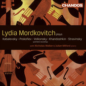 Album artwork for Lydia Mordkovitch: Russian Works for Violin / Viol