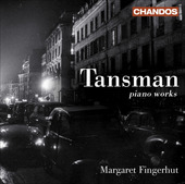 Album artwork for Tansman: Piano Works (Fingerhut)