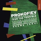 Album artwork for Prokofiev: Ivan the Terrible, Concert Scenario