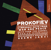 Album artwork for Prokofiev: Suites from War and Peace and Duenna