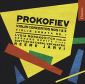 Album artwork for Prokofiev: Violin Concertos 1 & 2 (Mordkovitch)