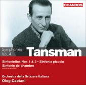 Album artwork for Tansman: Symphonies, Vol.4 (Caetani)