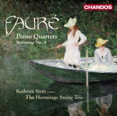 Album artwork for Fauré: Piano Quartets, Nocturne No.4 / Stott