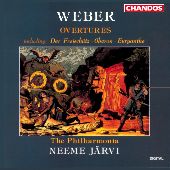 Album artwork for Weber: Overtures