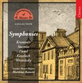 Album artwork for Contemporaries of Mozart - Symphonies