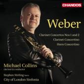 Album artwork for Weber: Clarinet Concertos & Concertinos