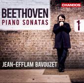 Album artwork for Beethoven: Piano Sonatas vol. 1 - Bavouzet