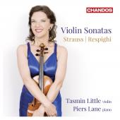Album artwork for R. Strauss / Respighi: Violin Sonatas - Tasmin Lit