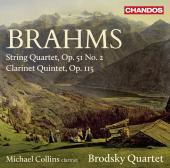 Album artwork for Brahms: String Quartet, Clarinet Quintet
