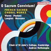 Album artwork for O Sacrum Convivium - French Sacred Choral Works