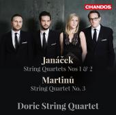 Album artwork for Janacek & Martinu: String Quartets