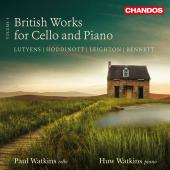 Album artwork for BRITISH WORKS FOR CELLO & PIANO vol.4