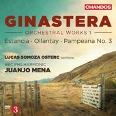 Album artwork for Ginastera: Orchetsral Works vol.,1