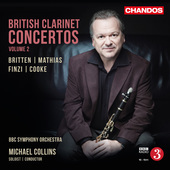 Album artwork for British Clarinet Concertos, Vol. 2