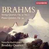 Album artwork for Brahms: String Quartet No. 1 - Piano Quintet