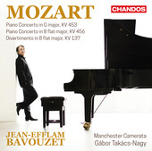 Album artwork for Mozart: Piano Concertos / Bavouzet
