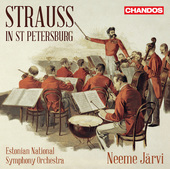 Album artwork for Strauss in St. Petersburg / Jarvi