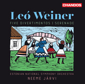 Album artwork for Weiner: Serenade in F Minor, Op. 3 & 5 Divertiment