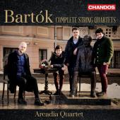 Album artwork for Bartók: Complete String Quartets / Arcadia Quarte