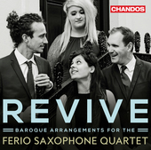 Album artwork for Revive - Baroque Arrangements for Saxophone Quarte
