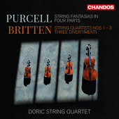 Album artwork for Britten: String Quartets Nos. 1-3 - 3 Divertimenti