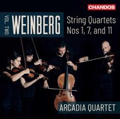 Album artwork for Weinberg: String Quartets Nos.