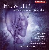 Album artwork for HOWELLS - STABAT MATER/MISSA SABRINENSIS