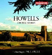Album artwork for HOWELLS - CHORAL WORKS