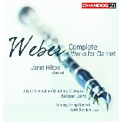 Album artwork for Weber: Complete Works for Clarinet / Hilton